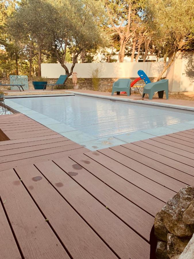 Appartement Independant Avec Jardin Et Acces Piscine Ним Экстерьер фото