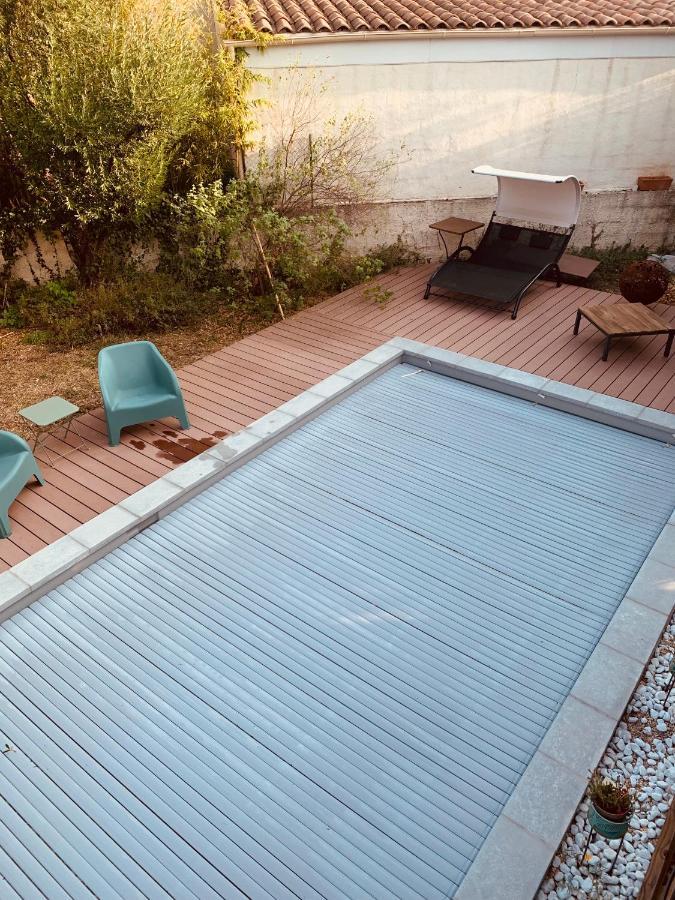 Appartement Independant Avec Jardin Et Acces Piscine Ним Экстерьер фото
