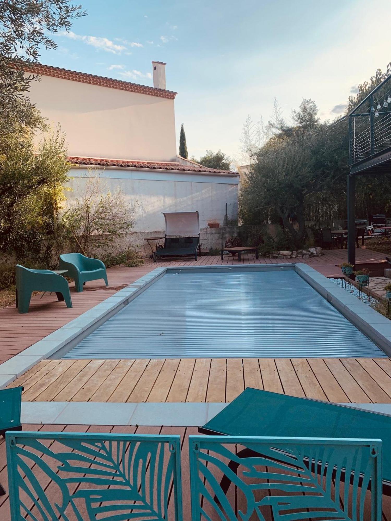 Appartement Independant Avec Jardin Et Acces Piscine Ним Экстерьер фото